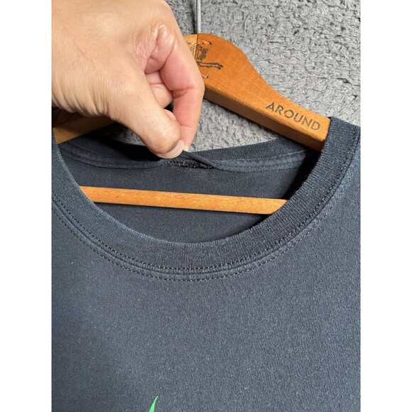 Vintage Y2K Weed Shirt Mens Large Cannabis Funny Vegetarian Humor - Picture 3 of 9